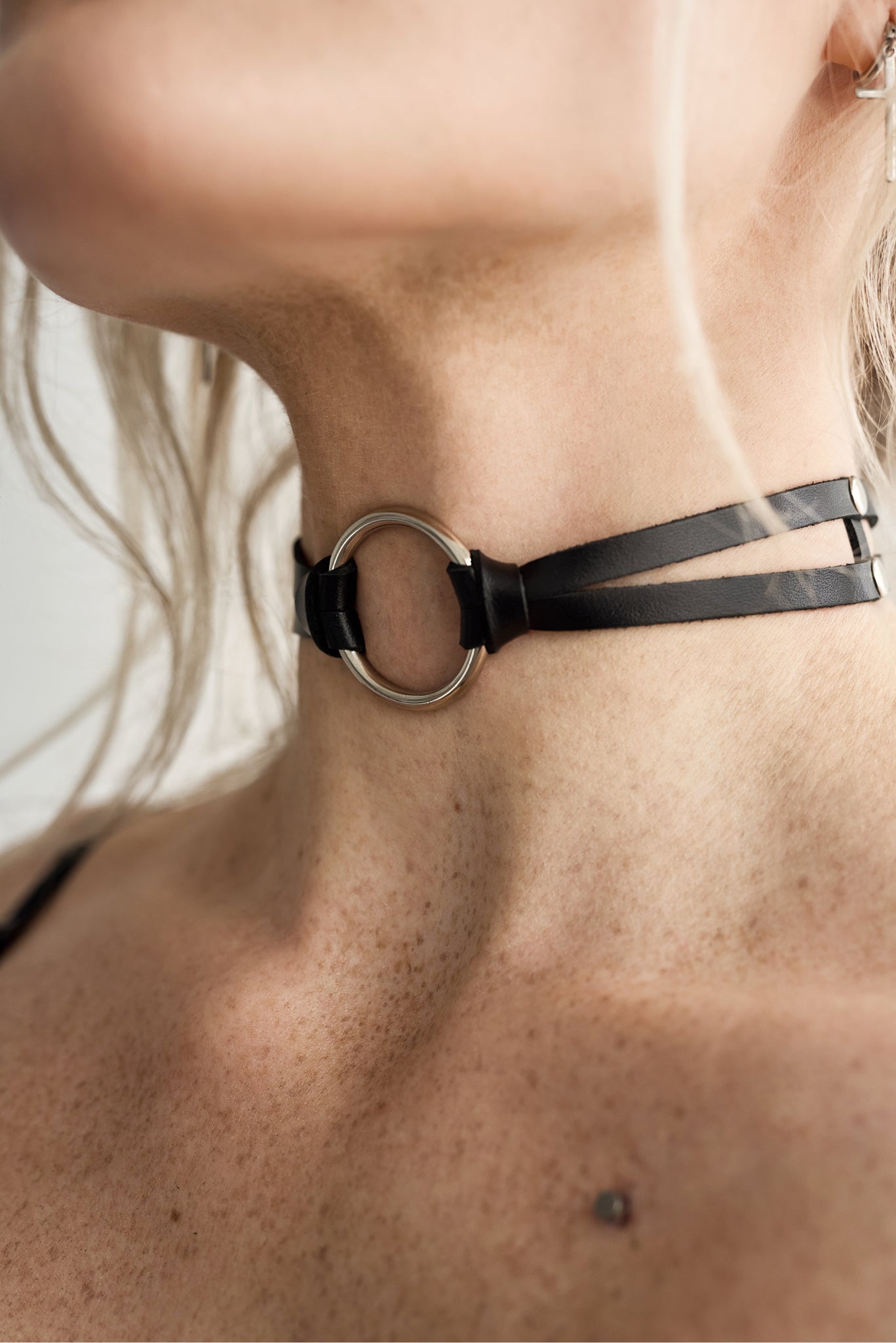 Sienna Leather Choker